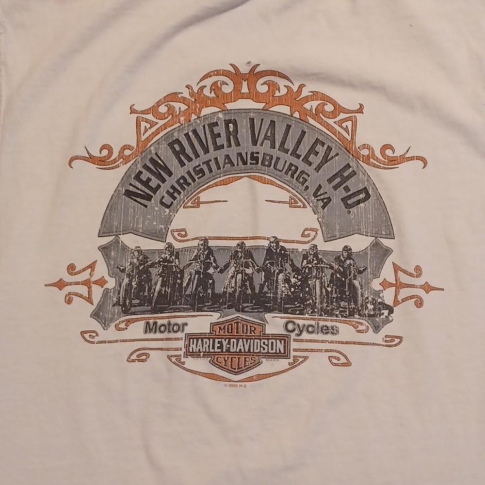 Harley Davidson tee shirt sleeveless size large distressed size large 2006